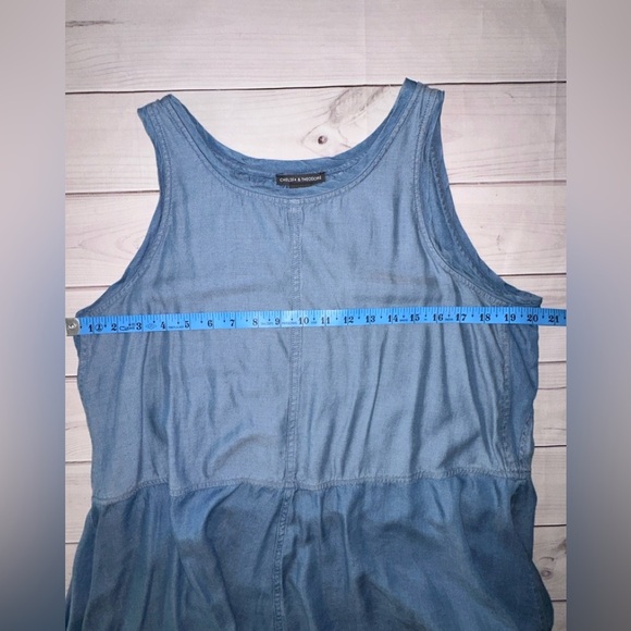 Blocked Denim Blue Tank Size Xl
Summer Office Casual Church Beach Trendy
Unique - Picture 4 of 4